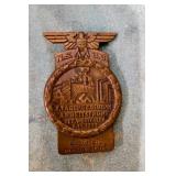 1933 German Labor Front Westfalen District Badge