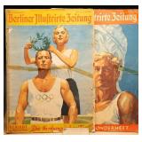 1936 Berlin Olympic Sonderheft Magazine Pair
