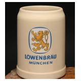 Löwenbräu München Stoneware Beer Stein