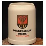 Dinkelacker Biere 0.5L Ceramic Beer Stein