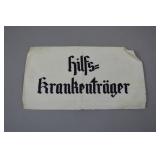 WWII Hilfs-Krankenträger Armband Tab