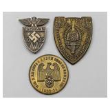 1933-1934 German Political and Sports Badges (3)