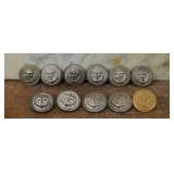 Imperial German Naval Uniform Buttons (11)
