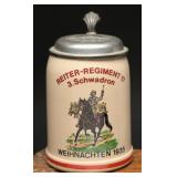 1935 Reiter-Regiment 17 Christmas Stein