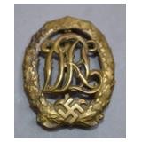 German DRL Bronze Sports Badge by Ferd. Wagner