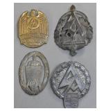 19341938 German SA Paramilitary Badges (4)