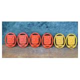 German Winter Relief St. Vith Shield Badges (6)