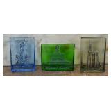 German WHW Glass Donation Badges (3)