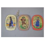 WWII German WHW Ostmark Silk Costume Badges (3)