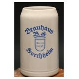 Brauhaus Forchheim B.F. Stoneware Beer Stein