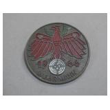 1944 German Wehrmann Badge, Enameled Metal