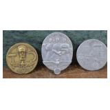 19341936 German Labor Day Badges, 3 Pieces