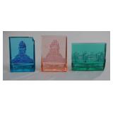 German WHW Glass Donation Badges (3)