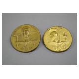 German Labor Day Badges 1934 and 1937 (2)