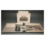 WWI German Patriotic Art Folder & Photos
