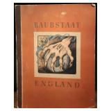 1941 Raubstaat England Nazi Propaganda Book