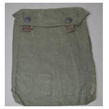 WWII German Canvas Gas Cape Pouch