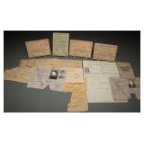 Nazi-Occupied Poland, France, Czech Documents
