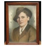 WWII BDM / RADwJ Hand-Tinted Portrait