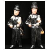 1940s German Chimney Sweep Celluloid Brooches