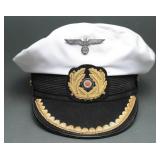 Reproduction KM Officer Summer Visor Cap