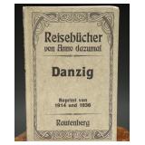 1990 Danzig Travel Guide 1914-1936 Reprint Book