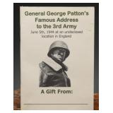 Patton Museum Foundation Speech Booklet