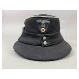 Waffen-SS Panzer Officer Style M43 Cap