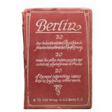 Antique German Berlin Photochrom Postcard Booklet