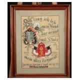Imperial German Service Display, Inf. Rgt. 125