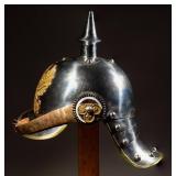 Prussian Cuirassier Enlisted Lobster-Tail Helmet