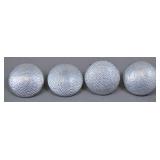 German Overhoff Aluminum Uniform Buttons Set