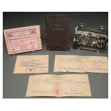 Early SA & NSDAP Documents & Sturmtrupp Photo