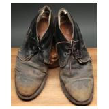 WWII US Army Sheepskin-Lined Ankle Service Shoes