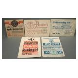Nazi Party Rally Day Tickets, Nuremberg 1935 (5)