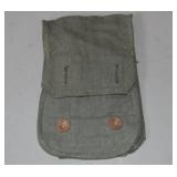 WWII German Canvas Accessory Pouch Dated 1944