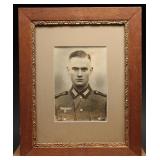 WWII Heer Soldier Premium Framed Portrait