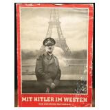 1940 Mit Hitler im Westen Propaganda Photo Book