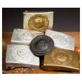 Group of WWII-Style German Belt Buckles