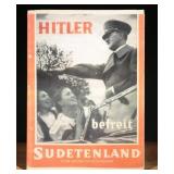 1938 Hitler Befreit Sudetenland Photo Book