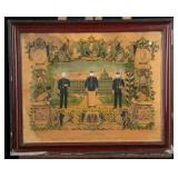 Prussian Infantry Service Print, Regt. 44