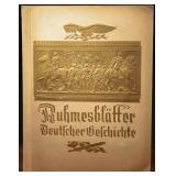 1934 German History Propaganda Cigarette Book