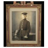 Imperial Bavarian Infantry Crayon Portrait