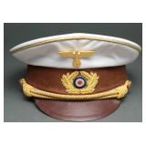 NSDAP Summer White-Top Leader Visor Cap