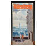 WWII German Nuremberg Reichsparteitage City Map