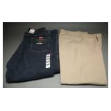 NWT Wrangler Hero Jeans & Dickies Work Pants Pair