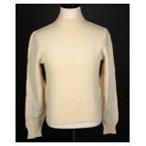 Vintage 1960s Jantzen Cream Wool Crew Neck