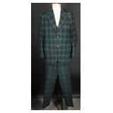 Vintage 80s Pendleton Black Watch Tartan Wool