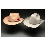 Vintage Bailey & Felt Cowboy Hats Pair