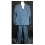 1970s Marc Pierce Western Style Denim Leisure